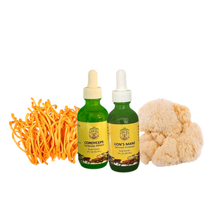 Energy & Focus Duo - Cordyceps & Lion's Mane Tincture