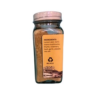 Lemon & Herb Mushroom Medley – Lion’s Mane Seasoning Blend for Cooking