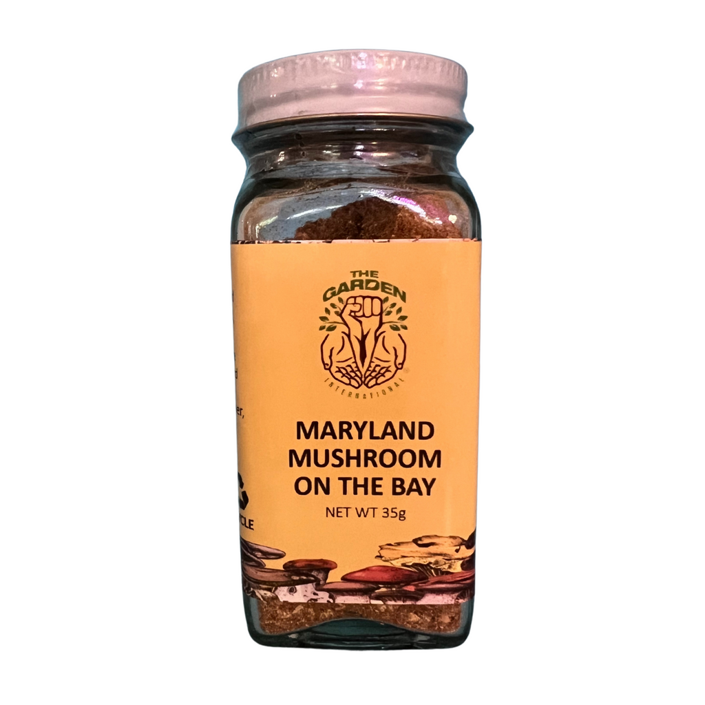 Old Bay inspired seasoning that s mushroom based to help support full body health.