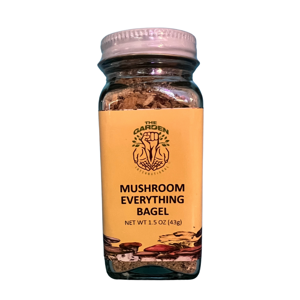Mushroom Everything Bagel seasoning great for cooking with or topping your food.