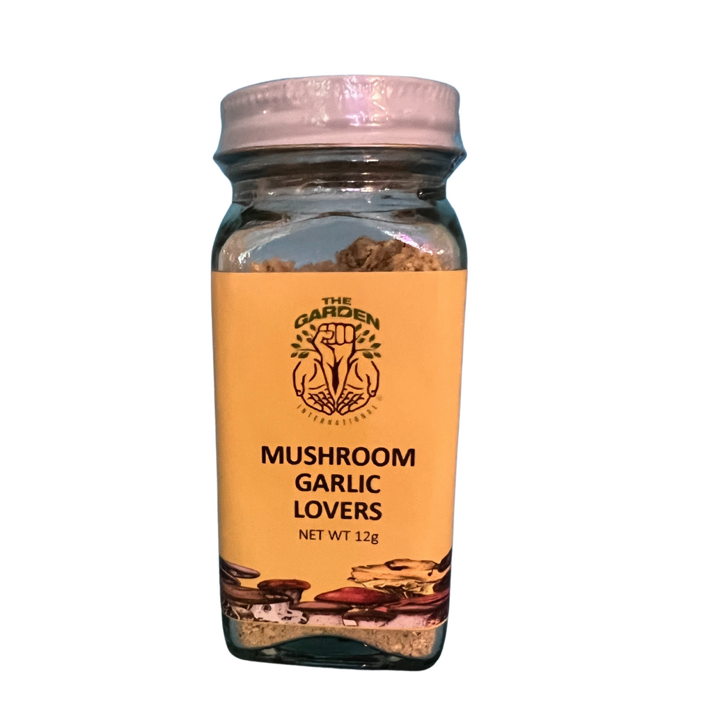 Lions Mane mushroom garlic seasoning. Brain boosting and flavorful!