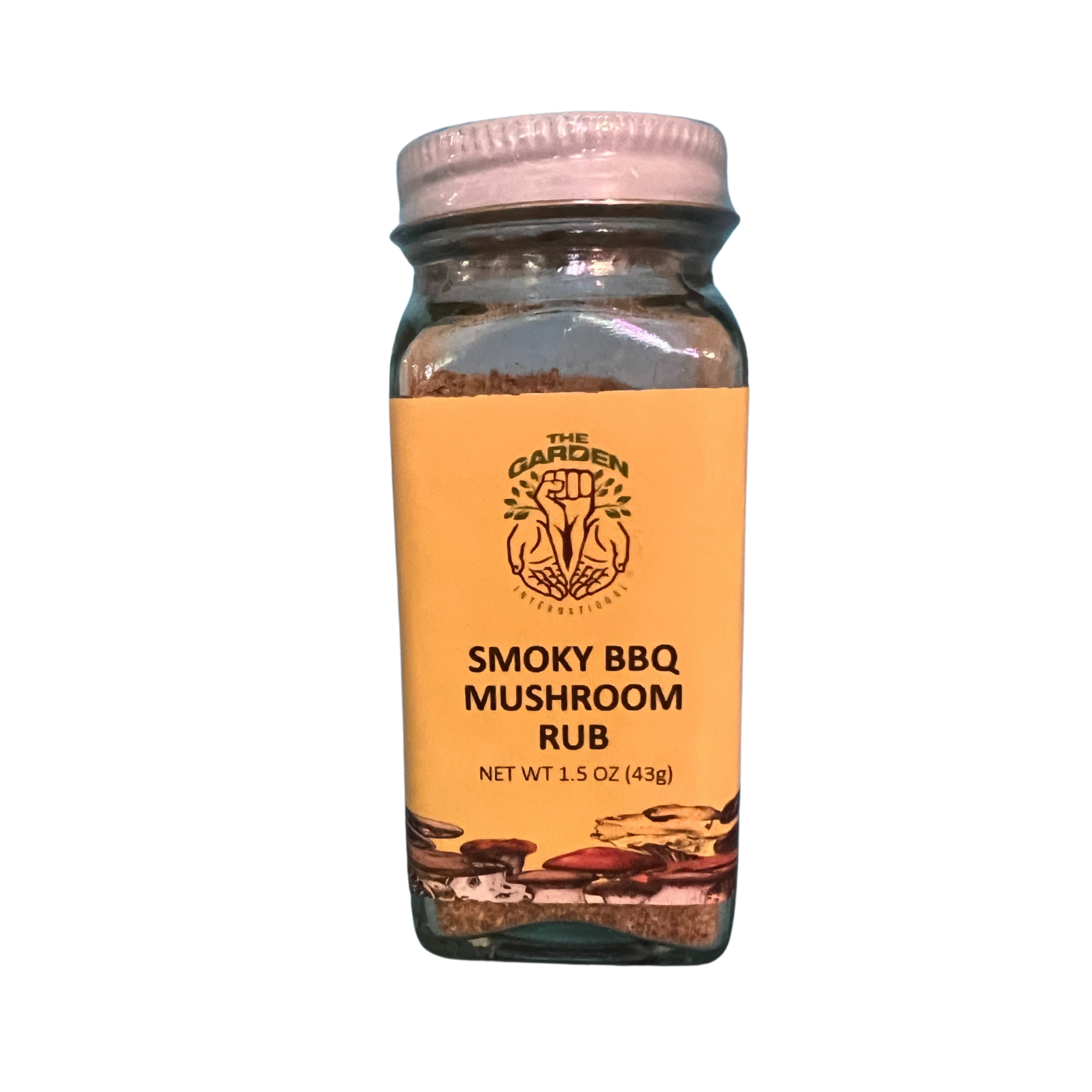 Smoky BBQ Mushroom Rub great for a day on the grill.