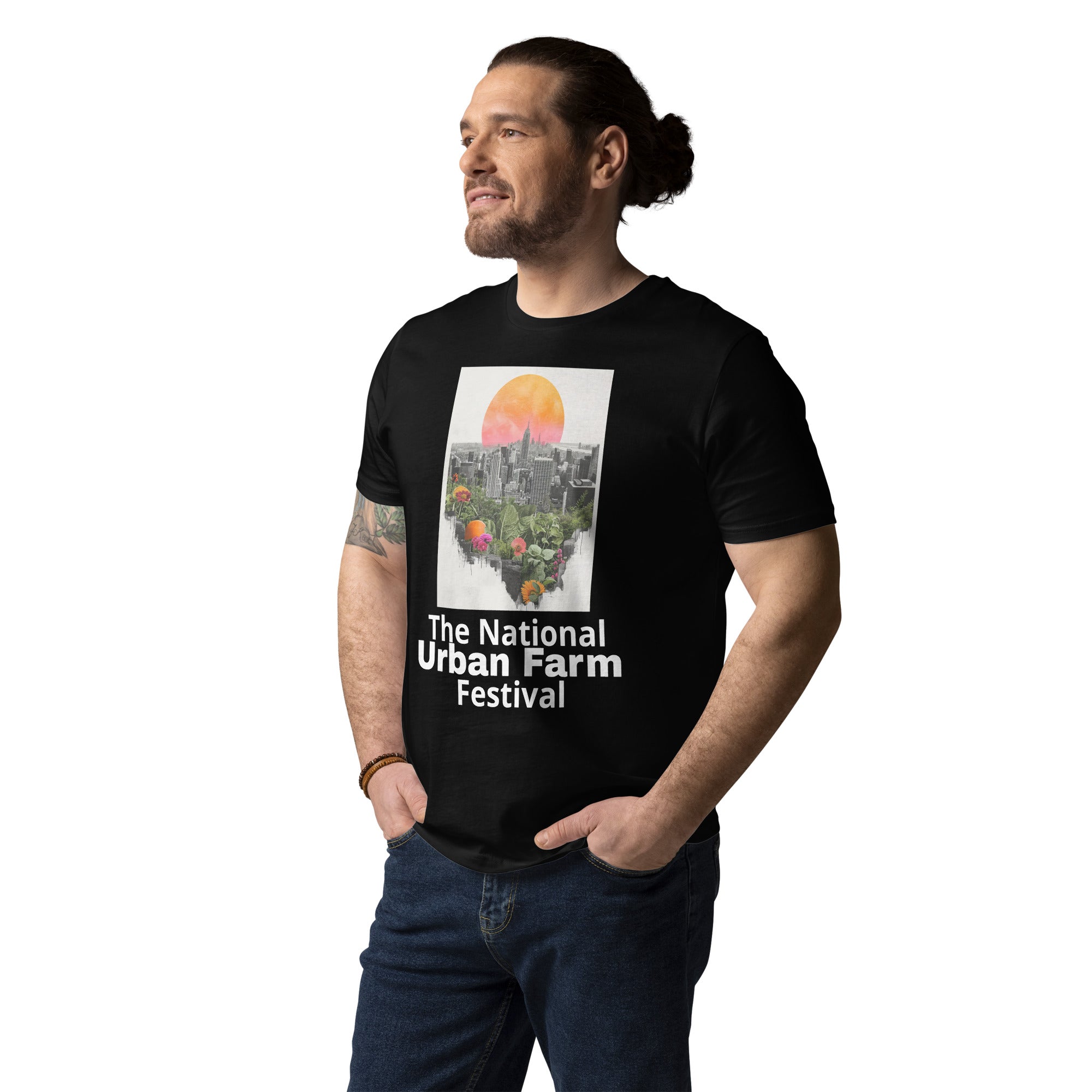 The National Urban Farm Fest Unisex Organic Cotton T-shirt