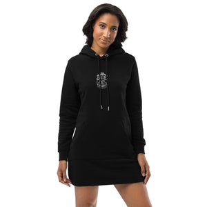 Embroidered Hoodie dress