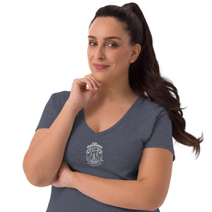 Women’s recycled v-neck t-shirt